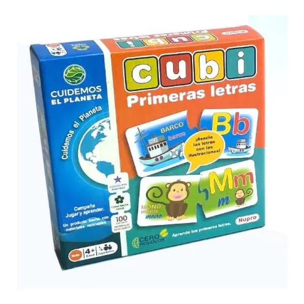 Cubi primeras letras