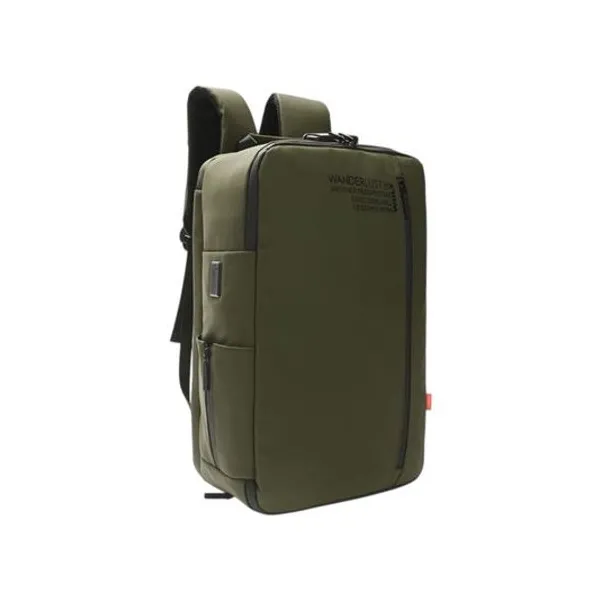 Mochila 18" espalda portanotebook travel verde wanderlust