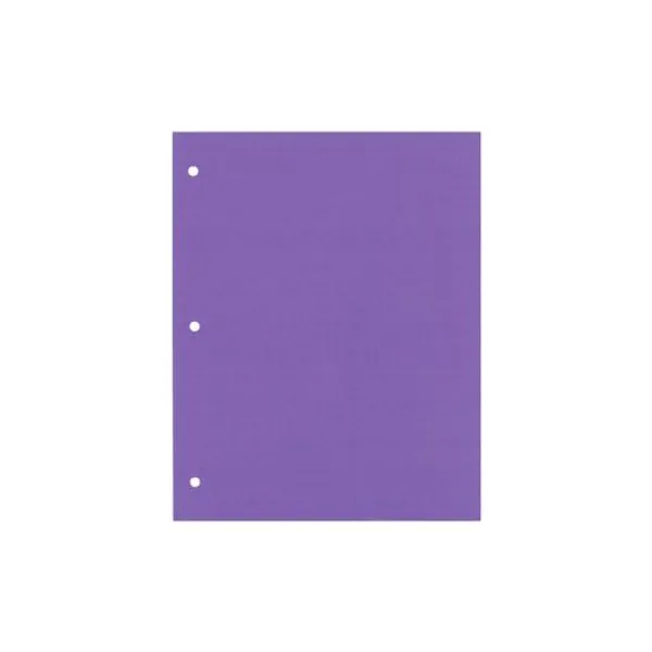 Separador de materias carta color x25 unidades mil28