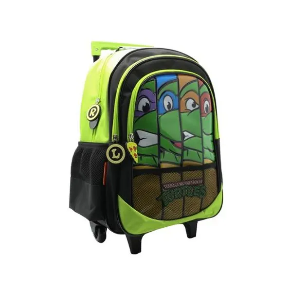 Mochila 16" con carro tortugas ninja Cresko