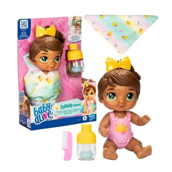 Baby alive sophia sparkle burbujas relajantes 29 cm
