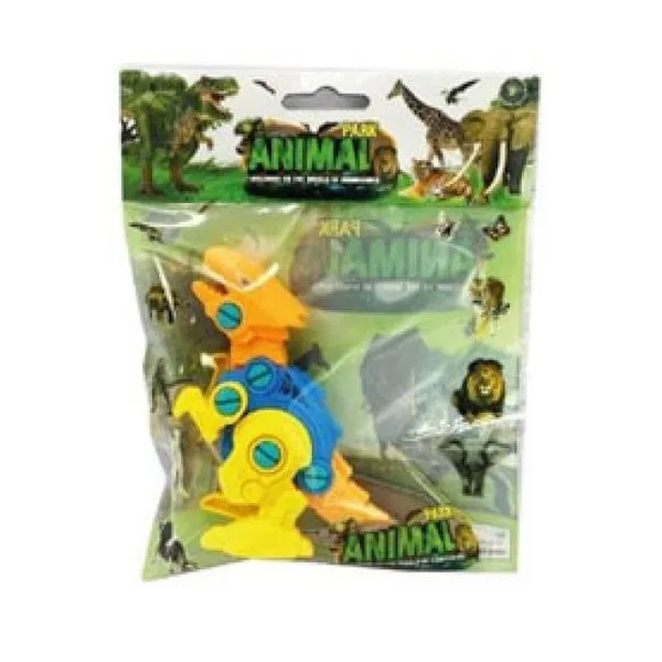 Dinosaurio robot para armar 18 x15 x4 cm