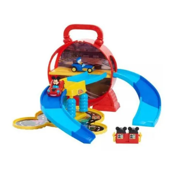Disney jr. - juguete 30 cm stow n' go - mickey mouse