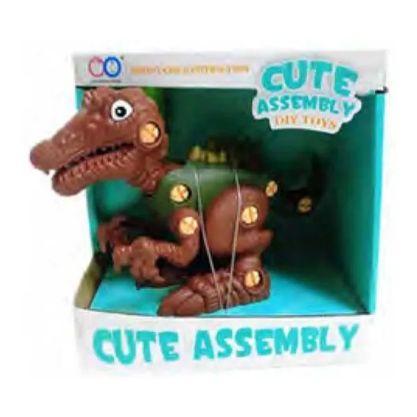 Dinosaurio para armar 17x17x11 cm