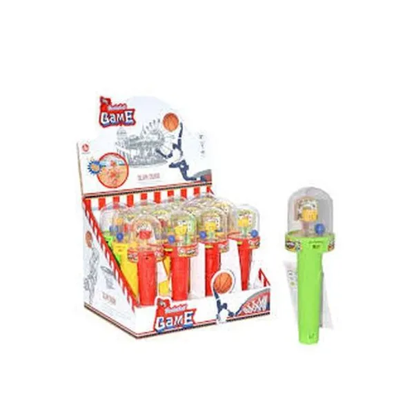 Juego de mano básquet con luz y sonido 18 cm x unidad