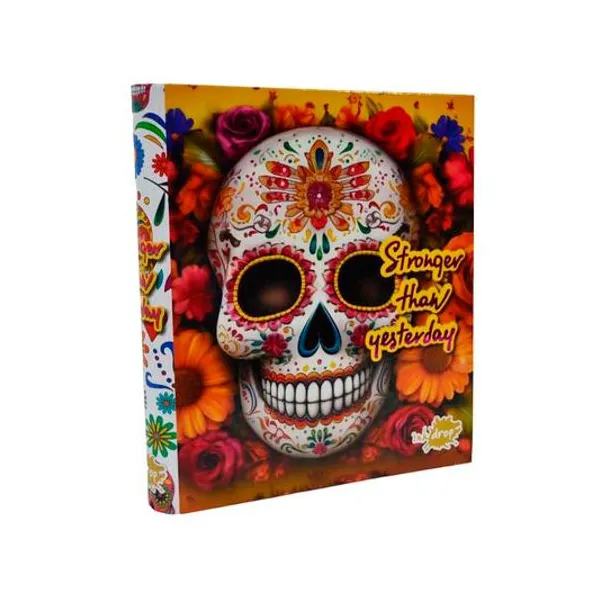 Carpeta a4 2x40 calaveras x unidad modelos surtidos inkdrop