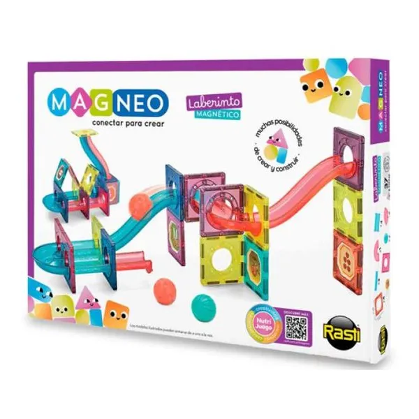 Magneo laberinto magnetico 37 piezas