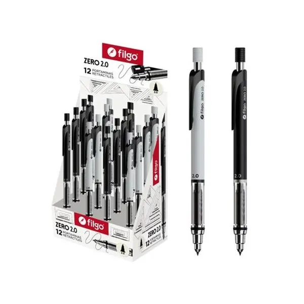 Portamina zero 2.0 mm caja x12 Filgo