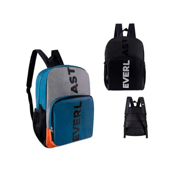 Mochila 16" espalda x1 colores surtidos everlast
