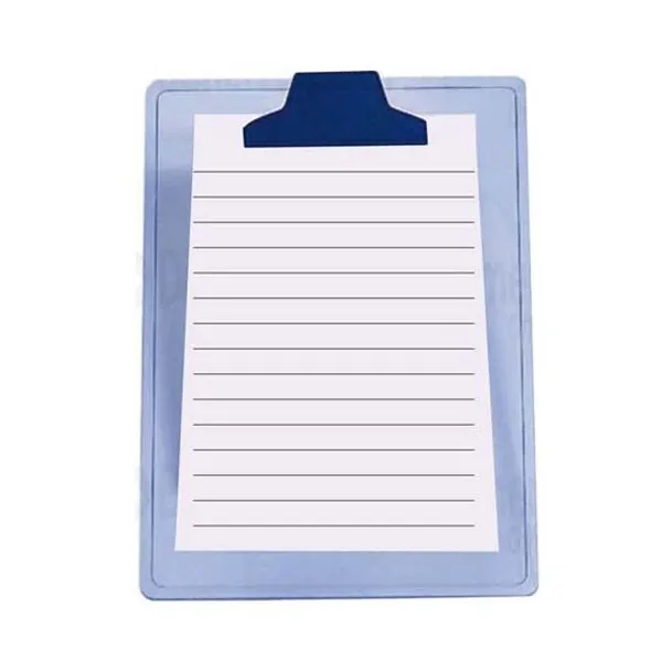 Anotador acrimet acrílico tamaño a4 clip sup.plástico
