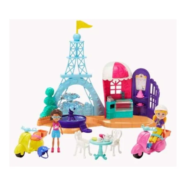 Playset polly pocket aventura en parís