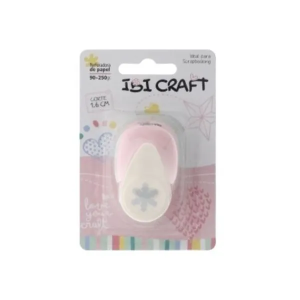 Perforadora artistica ibi craft 17 mmcopo de nieve