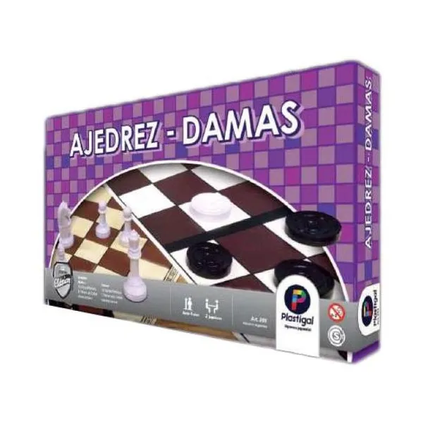 Ajedrez y damas combinado