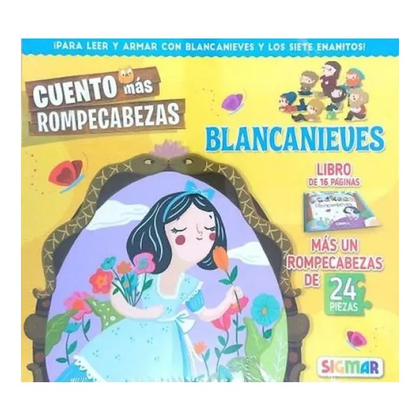 Blancanieves - cuento más rompecabezas