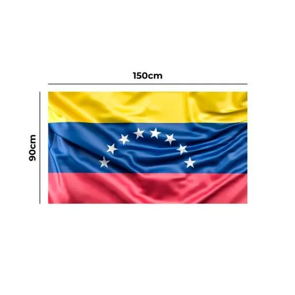 Bandera sin logo venezuela emblemas 90x150 cm - ban.pais172