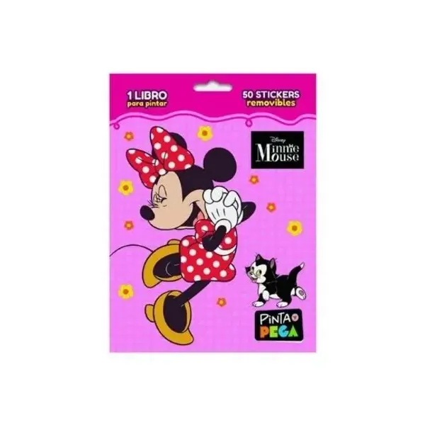 Flow pack editorial vertice pinta y pega minnie