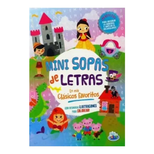 Mini sopas de letras en mis clasicos favoritos