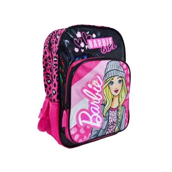 Mochila 14" espalda Barbie animal print wabro