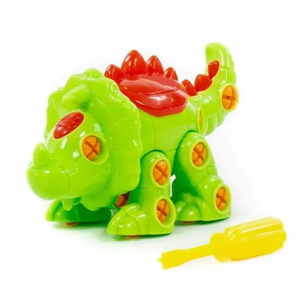 Triceratops take-apart dinosaur (bag)