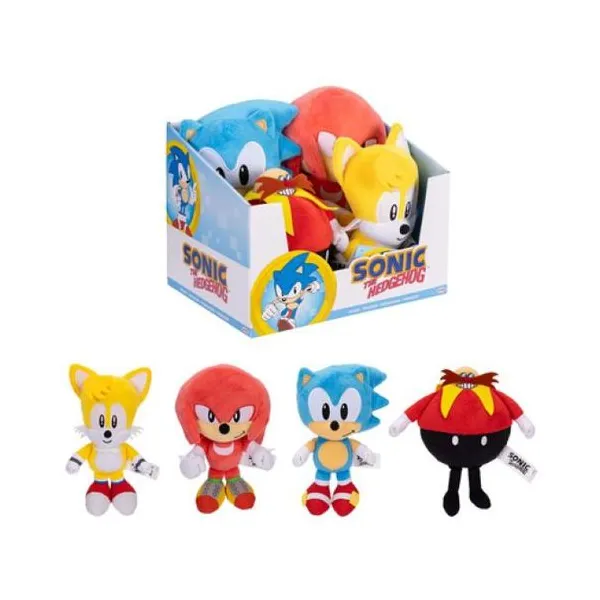 Peluche sonic 23 cm peluches sonic the hedgehog