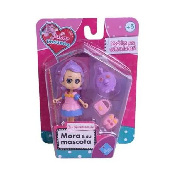 Mora y su mascota