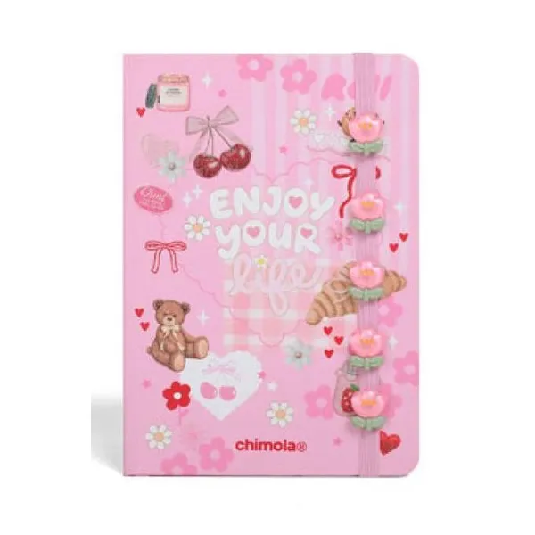 Libreta journal con elástico a5