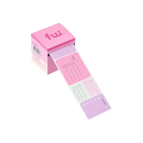 Stickers en rollo memo simply awesome 5 cm x1 mundo fw