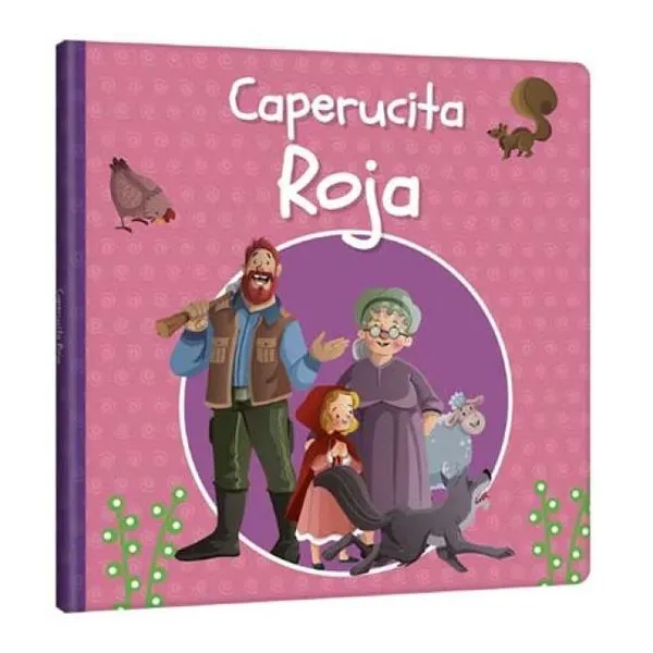Caperucita roja 20,5 x20,5 cm/tapa dura plastificado/10 páginas