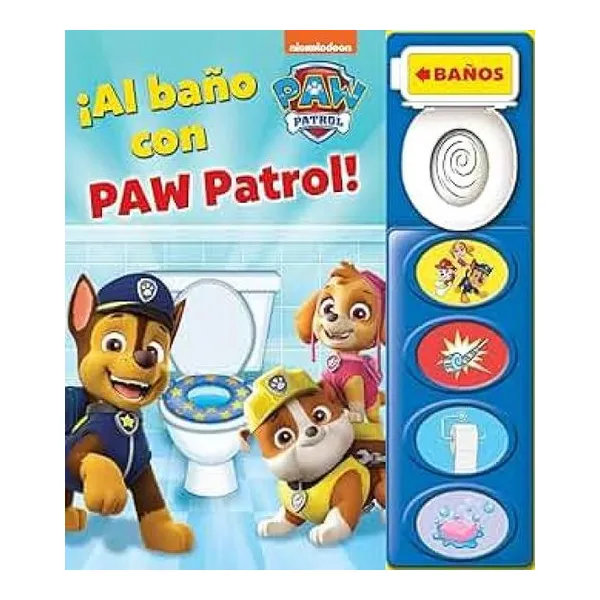 Paw Patrol al baño con Paw Patrol