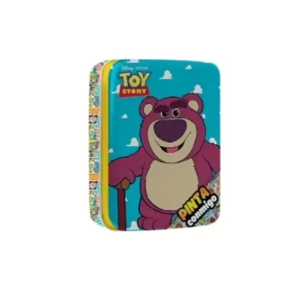 Set editorial vertice lata pinta conmigo toy story 5