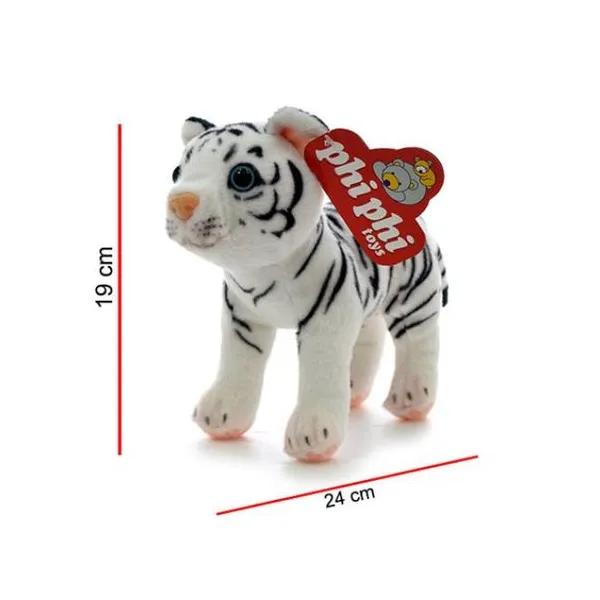 Tigre blanco parado 24 cm