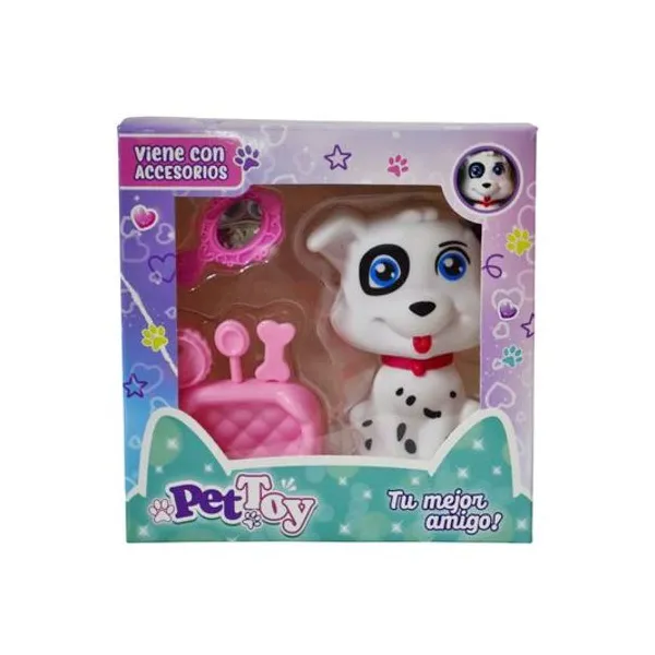 Mascota con accesorios 13.8x6.5x14 cm