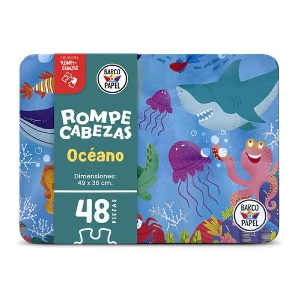 Océaño - rompecabezas en lata 48 pcs