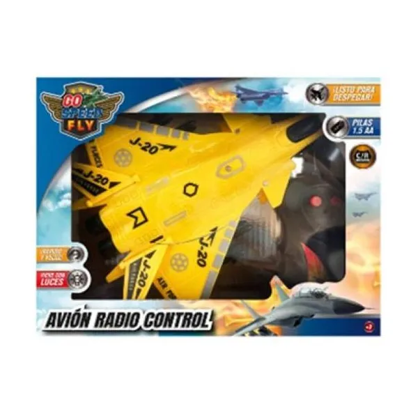 Avión a radio control go speed