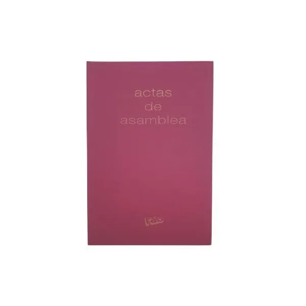Libro rab acta de asamblea t/d 2 manos 200 páginas