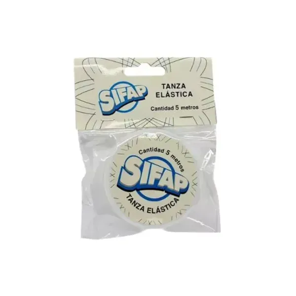 Tanza elastica Sifap para bijou x5 mts