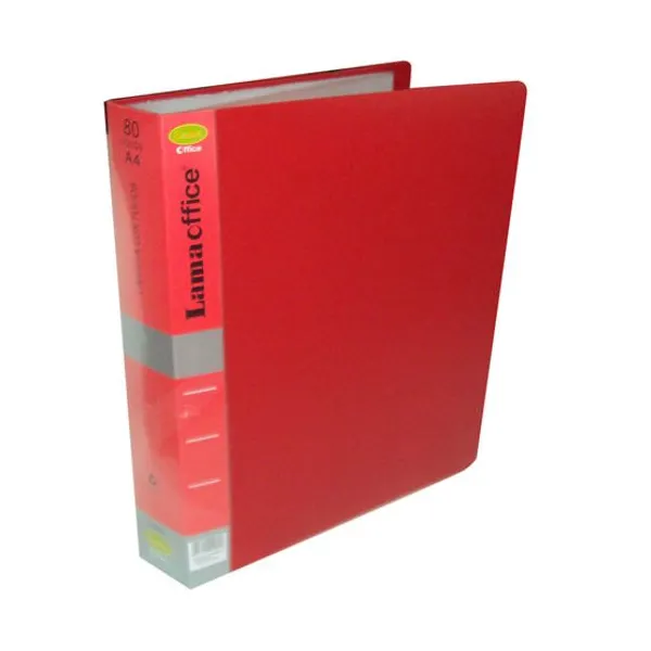 Carpeta con folios lama oficio x80