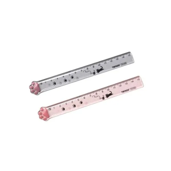 Regla qiwi huellitas 15 cm