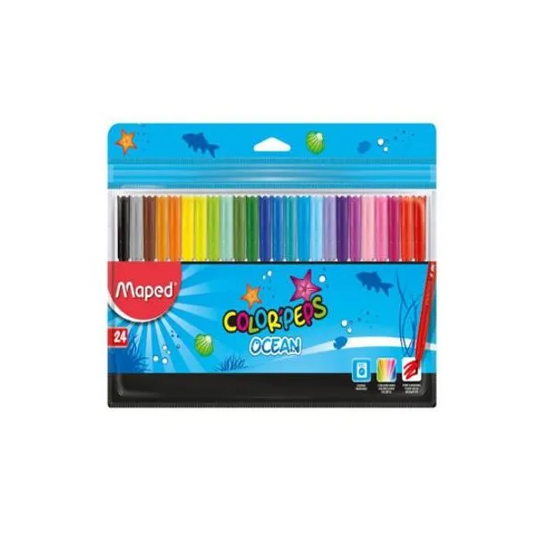 Marcador color peps ocean blister x24 Maped