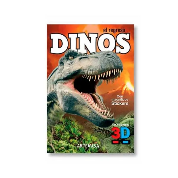 Libro artemisa col.libros 3d - dinosaurios el regreso