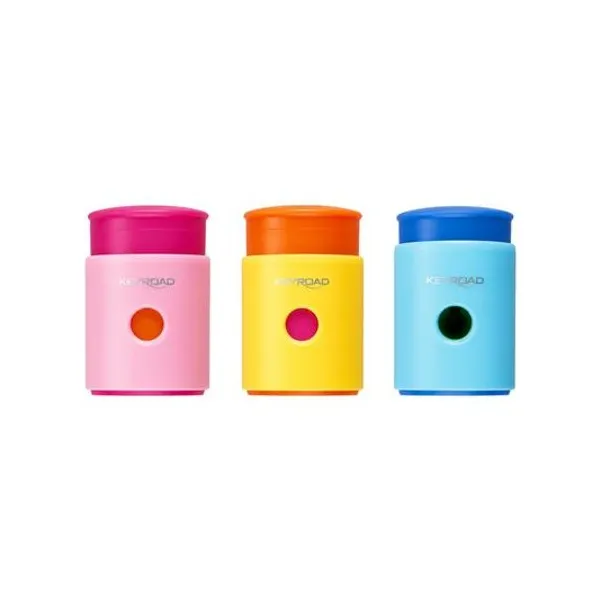 Sacapunta Keyroad con deposito pumpy x1 colores surtidos Keyroad