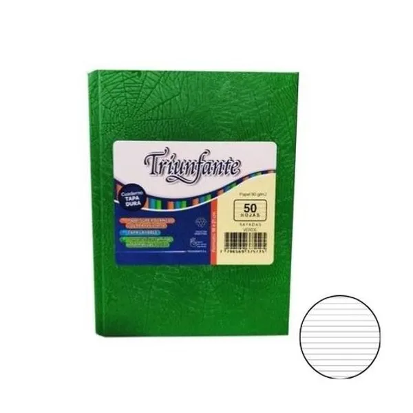 Cuaderno 16x21 rayado 48h t/d araña Triunfante