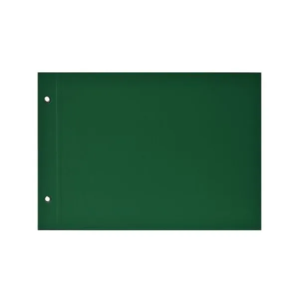 Carpeta n.° 5 dos tapas forrada pp verde Ezco
