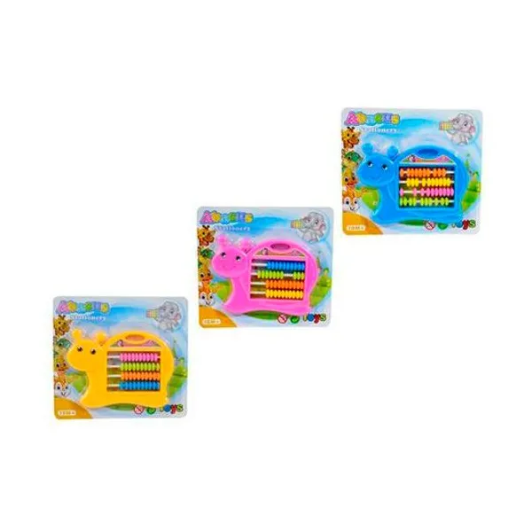 Abaco 4 columnas caracol en blister 16.5x15 cm
