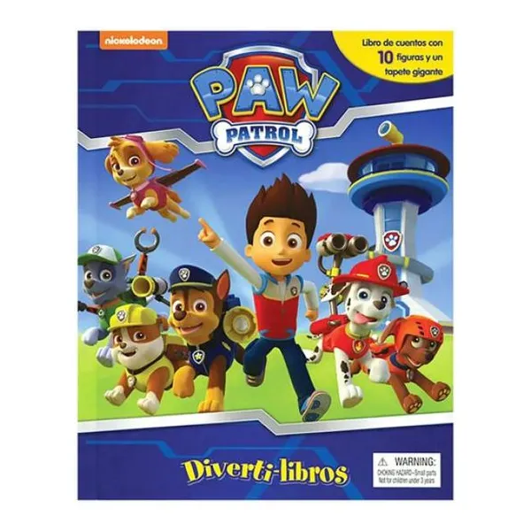 Divertilibros Paw Patrol nick 25 20 cm