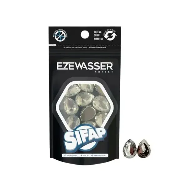 Tacha artistica Sifap by eze wasser gota engarzada x15 unid.