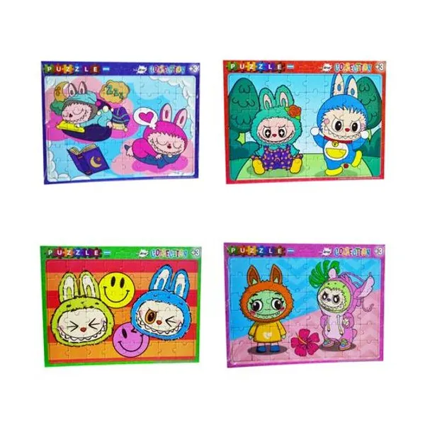Puzzle labubu 48 piezas 29x22 cm x unidad modelos surtidos inkdrop