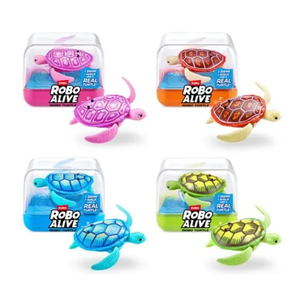 Robo alive tortuga marina realista surtido 10 cm