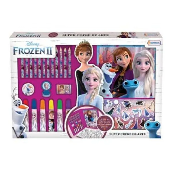 Valija de Arte, full art set. Frozen ii