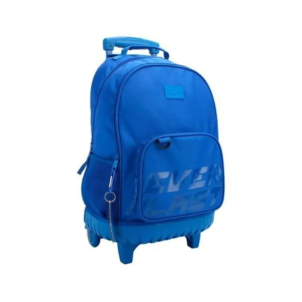 Mochila 20" con carro azul everlast